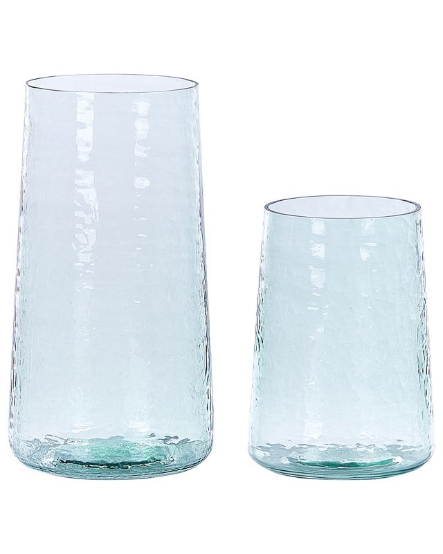 Dekorativ vase Kulche glas 25/17 cm transparent 1 sæt
