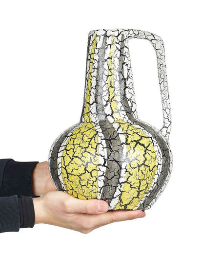 Dekorativ vase Malakka keramik farverig 1 stk.