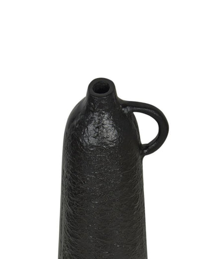 Markha Metal dekorativ vase sort 1 stk.