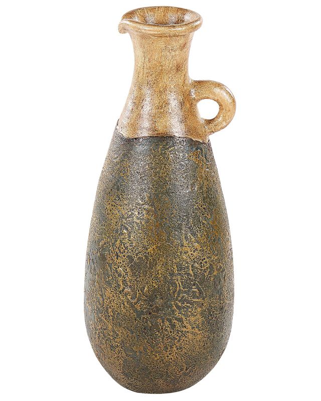 Dekorativ vase Maroneja keramik grøn 1 stk.