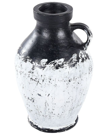 Massalia dekorativ vase i keramik, hvid, 1 stk.