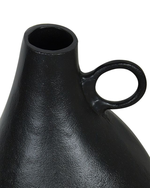 Dekorativ vase Narbada metal sort 1 stk.