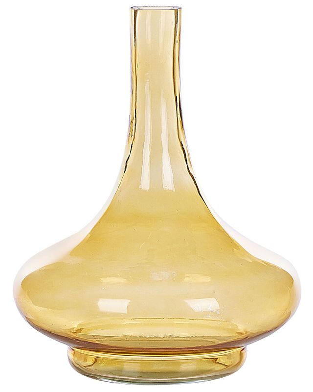 Dekorativ vase Paneer i gul glas, 1 stk.