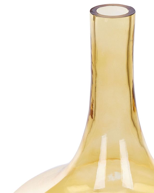 Dekorativ vase Paneer i gul glas, 1 stk.