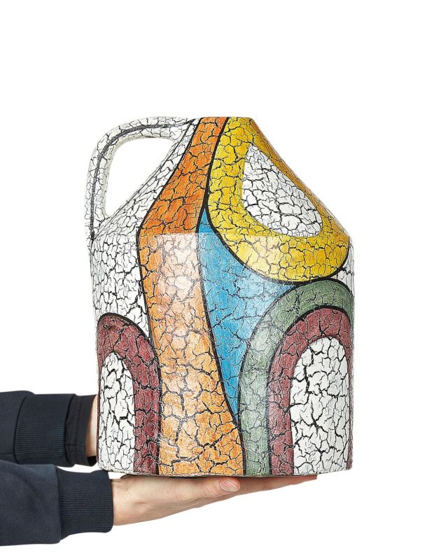 Dekorativ vase Putrajaya i farvet keramik, 1 stk.