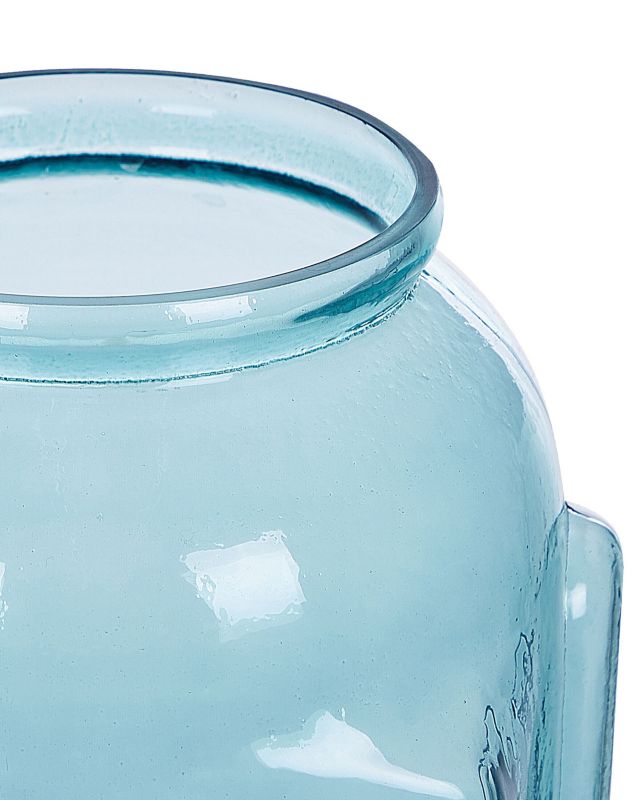 Dekorativ vase Sambar i blåt glas, 1 stk.