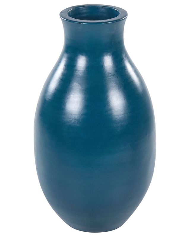 Dekorativ vase Stagira keramik blå 1 stk.
