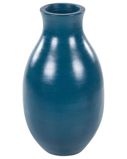 Dekorativ vase Stagira keramik blå 1 stk.