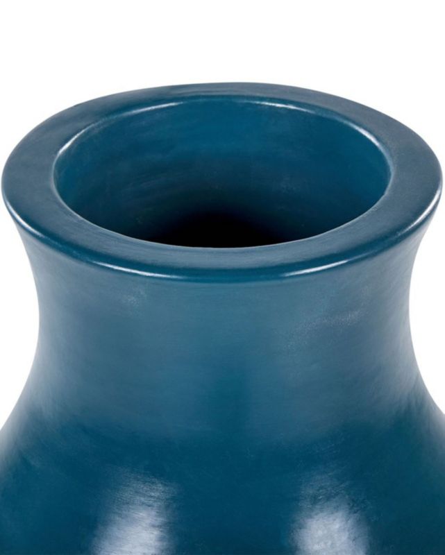 Dekorativ vase Stagira keramik blå 1 stk.