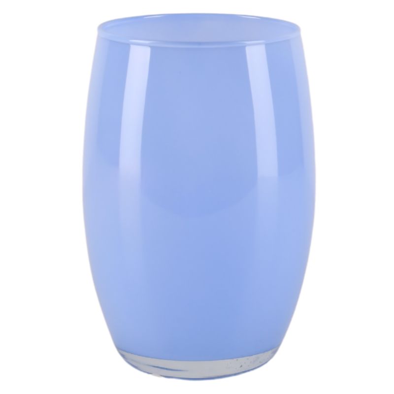 Vase Direct Home and Garden Tyra 20 cm glas i lyseblå