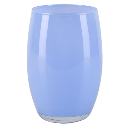 Vase Direct Home and Garden Tyra 20 cm glas i lyseblå