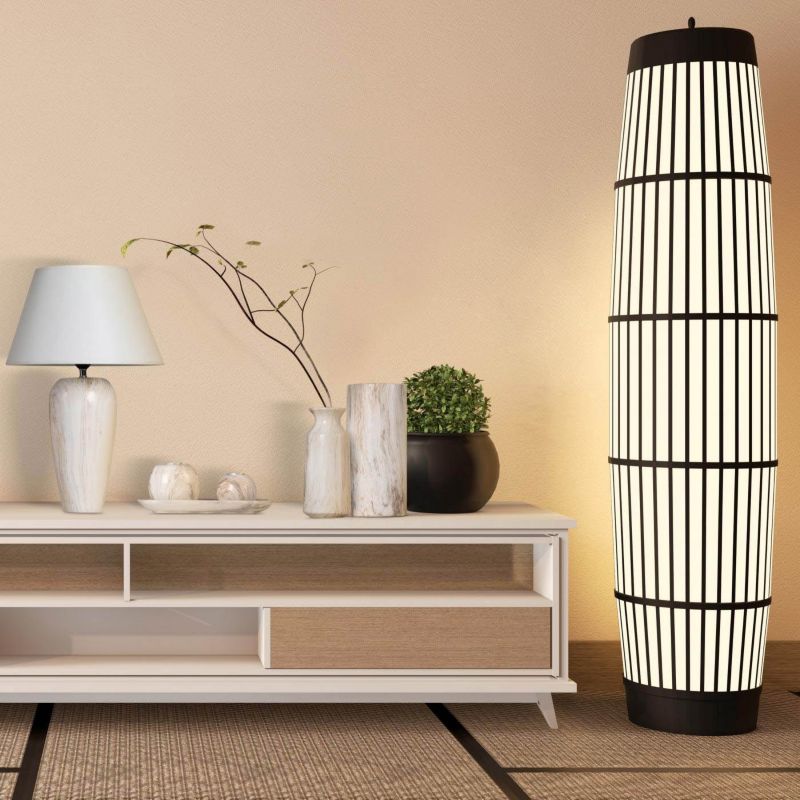 Eurofirany Asli vase 11 x 11 x 25 cm i hvid og beige