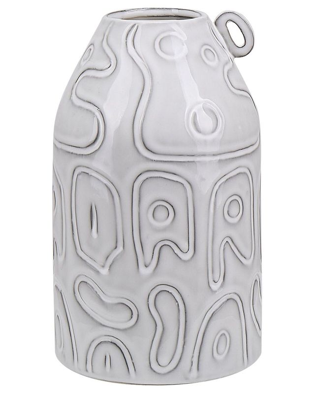 Alalia keramik vase til blomster grå 1 stk.