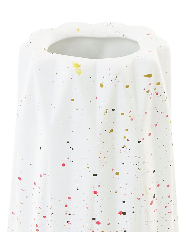 Amaliada keramik vase til blomster, hvid, 1 stk.