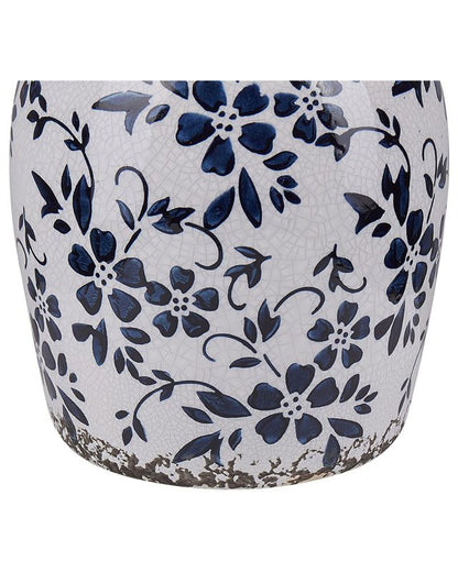 Amida keramik vase til blomster i hvid, 1 stk.