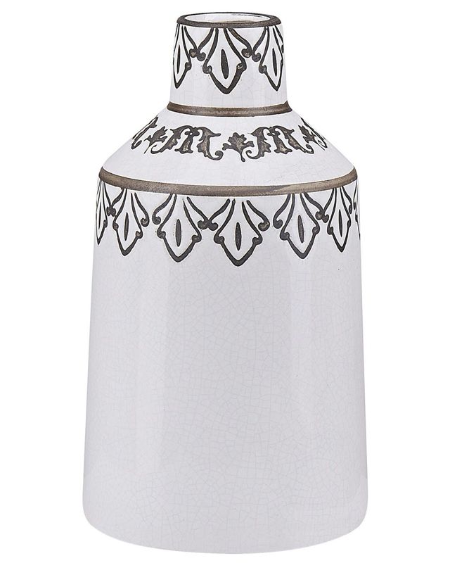 Amisos keramik vase til blomster, hvid, 1 stk.