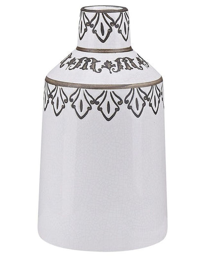 Amisos keramik vase til blomster, hvid, 1 stk.