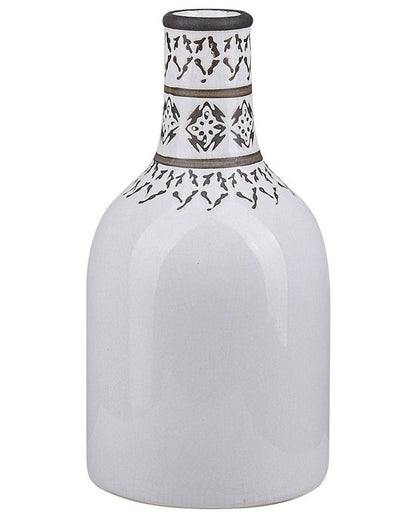 Ankon keramikvase til blomster, hvid, 1 stk.