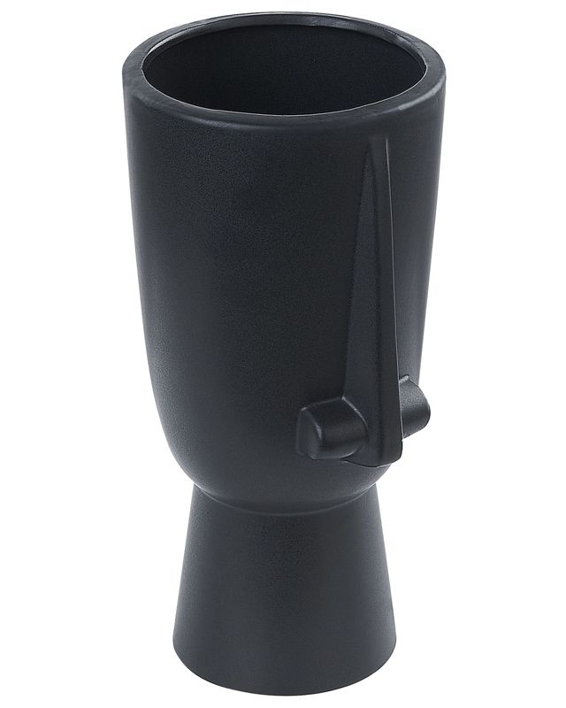 Artemis keramik vase til blomster sort 1 stk.