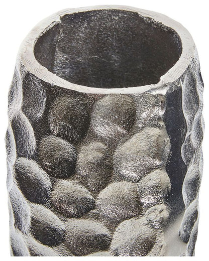 Calakmul metal vase sølv 1 stk.