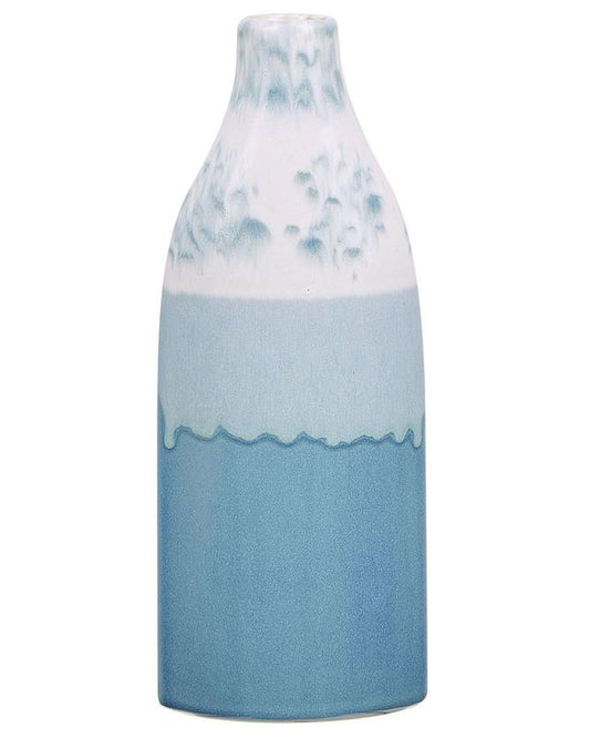 Callipolis keramik vase til blomster i blå, 1 stk.