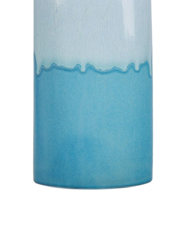 Callipolis keramik vase til blomster i blå, 1 stk.