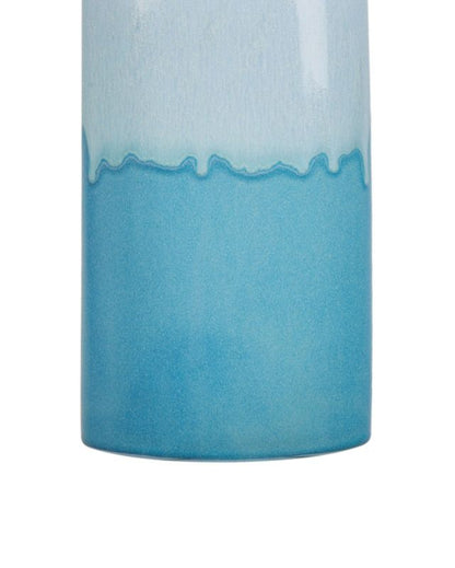 Callipolis keramik vase til blomster i blå, 1 stk.