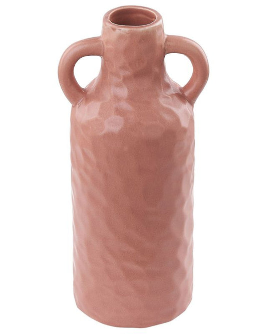 Drama keramik vase til blomster i pastelrosa, 1 stk.