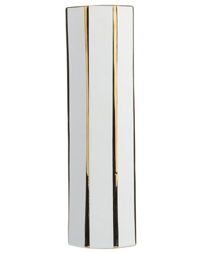 Estella keramik vase til blomster, hvid, 1 stk.