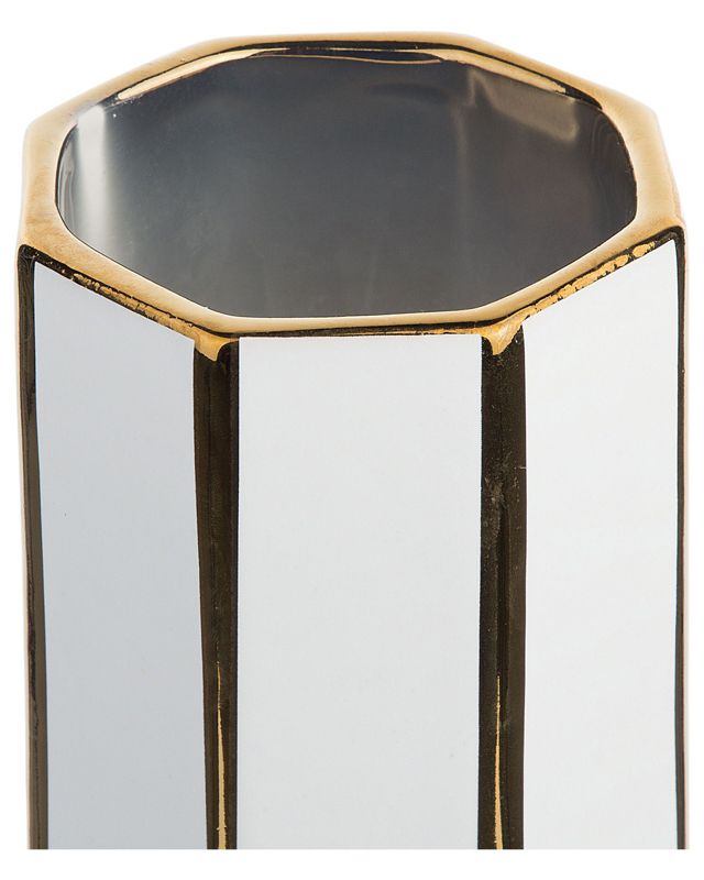 Estella keramik vase til blomster, hvid, 1 stk.