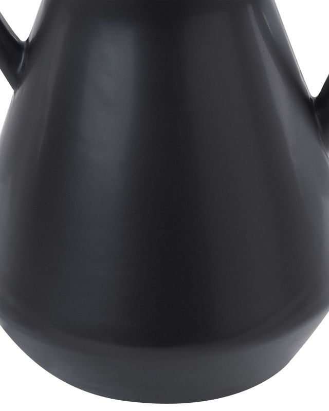 Fermi keramik vase til blomster, sort, 1 stk.