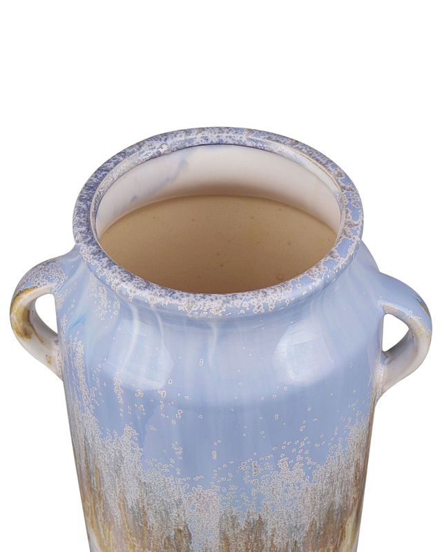 Gerrha keramik vase til blomster i blå - 1 stk.