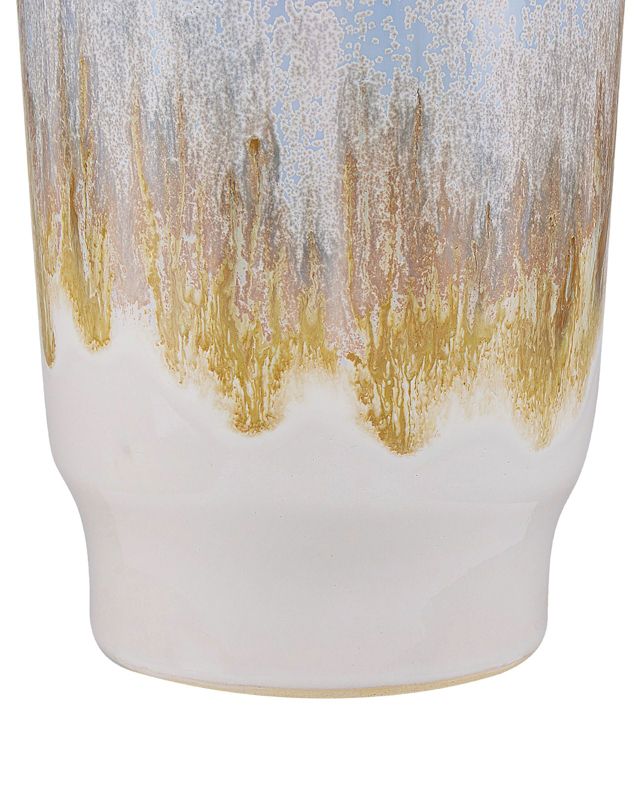Gerrha keramik vase til blomster i blå - 1 stk.