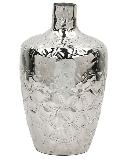 Inshas Metal sølv vase til blomster, 1 stk.