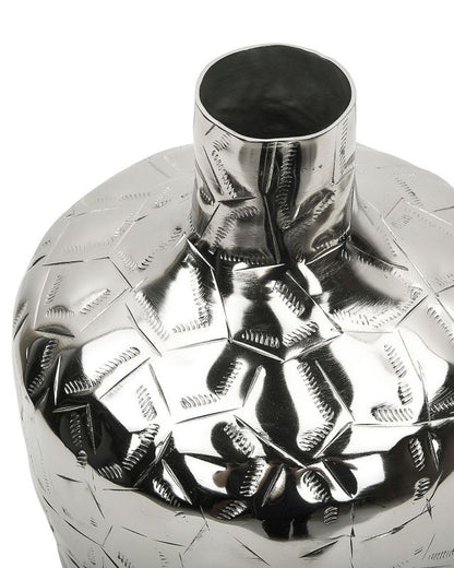 Inshas Metal sølv vase til blomster, 1 stk.
