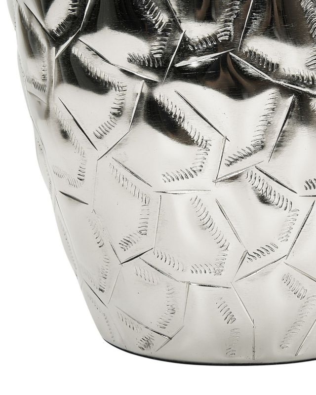 Inshas Metal sølv vase til blomster, 1 stk.
