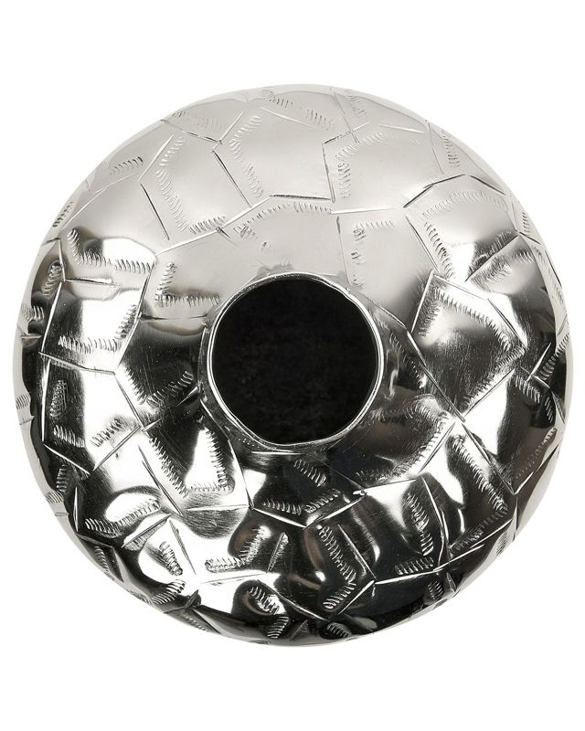 Inshas Metal sølv vase til blomster, 1 stk.