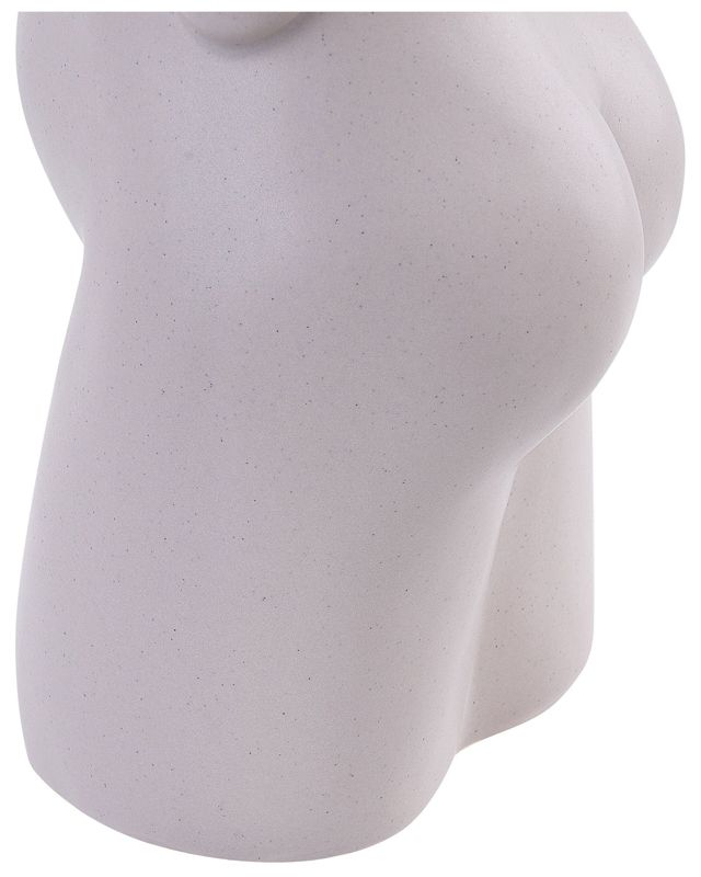 Kilkis keramik vase til blomster i beige, 1 stk.