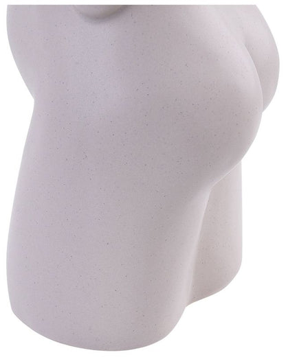 Kilkis keramik vase til blomster i beige, 1 stk.