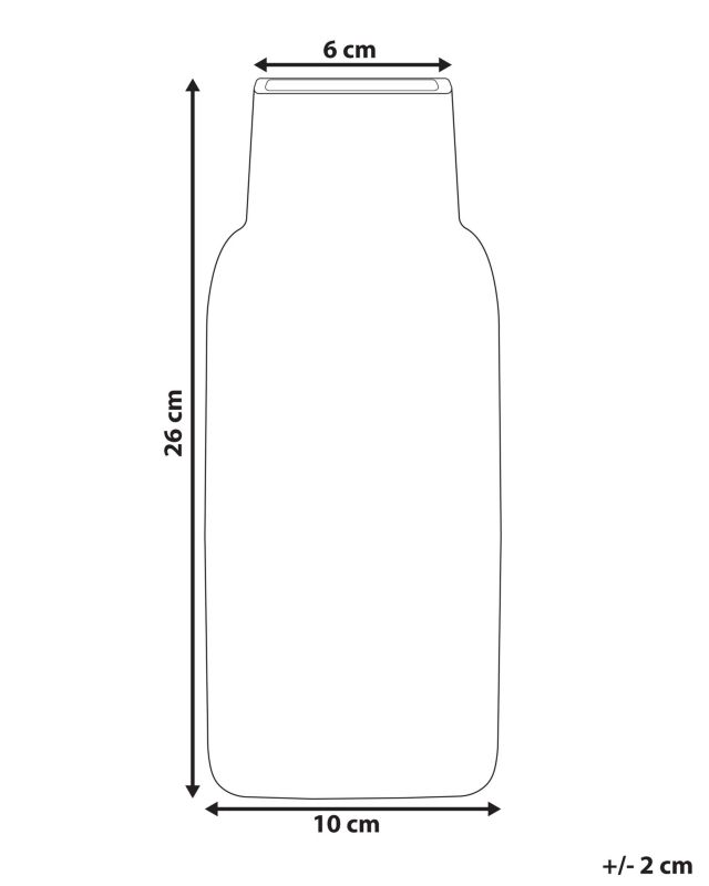 Merbaka vase til blomster i smaragdgrønt glas, 1 stk.