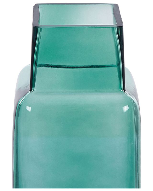 Merbaka vase til blomster i smaragdgrønt glas, 1 stk.