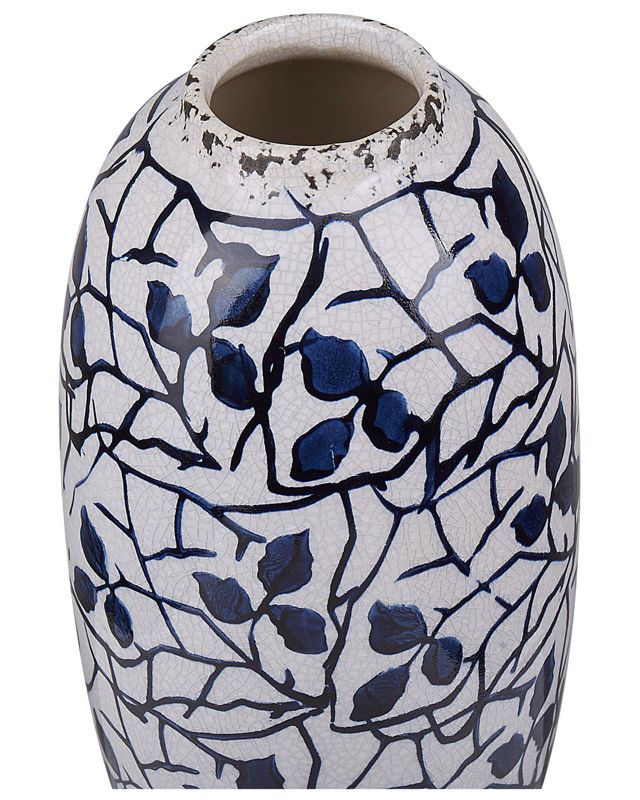 Mutilene keramik vase til blomster hvid 1 stk.