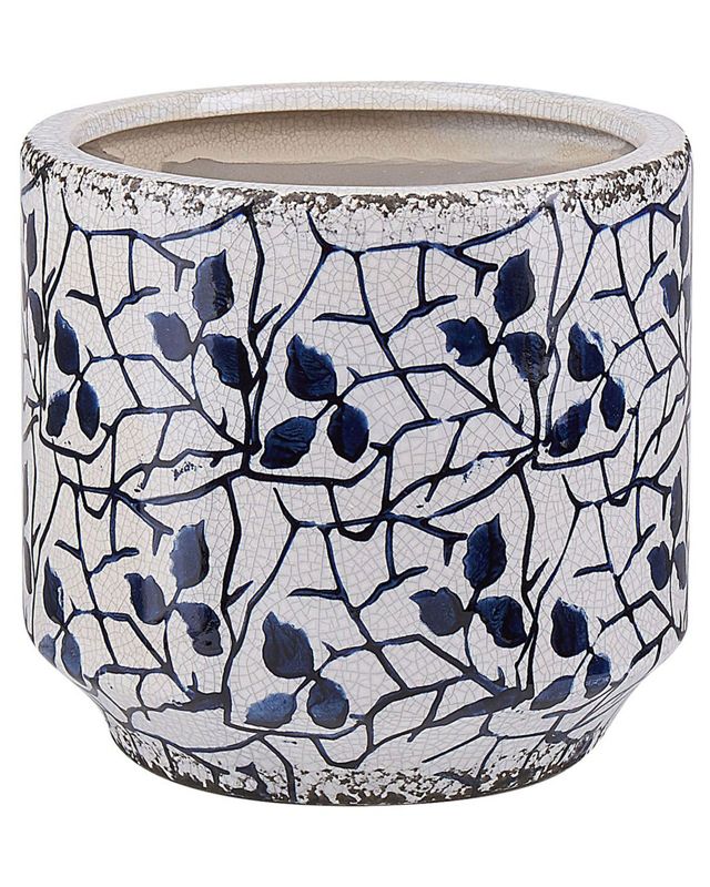 Myos keramik vase til blomster hvid 1 stk.