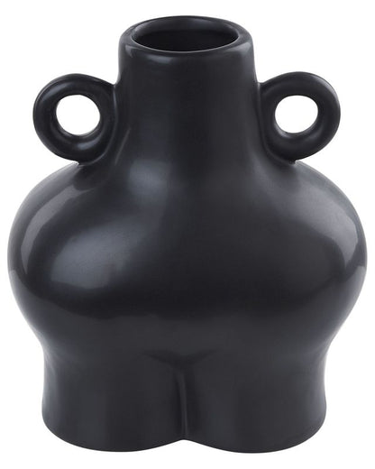 Nafplio keramik vase til blomster sort 1 stk.