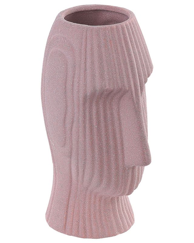 Pallini keramisk vase i ferskenfarve, 1 stk.
