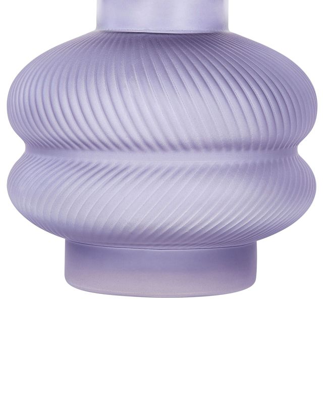 Rodia vase til blomster i lilla glas, 1 stk.