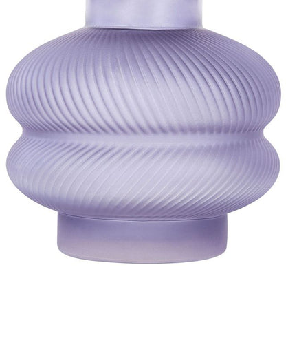 Rodia vase til blomster i lilla glas, 1 stk.