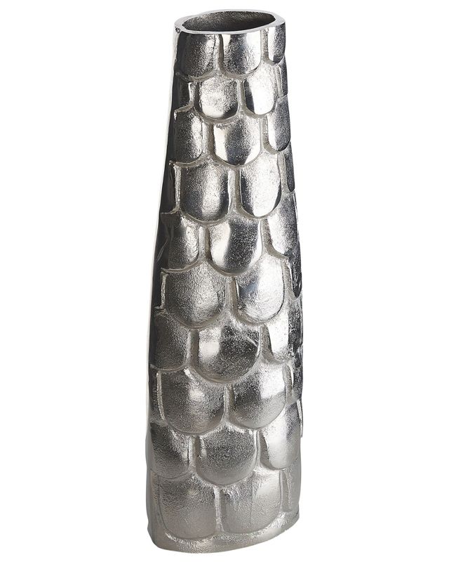 Sukhothai metalvase til blomster i sølv, 1 stk.