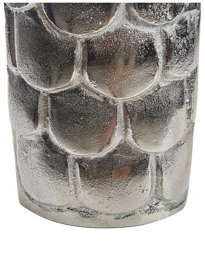 Sukhothai metalvase til blomster i sølv, 1 stk.