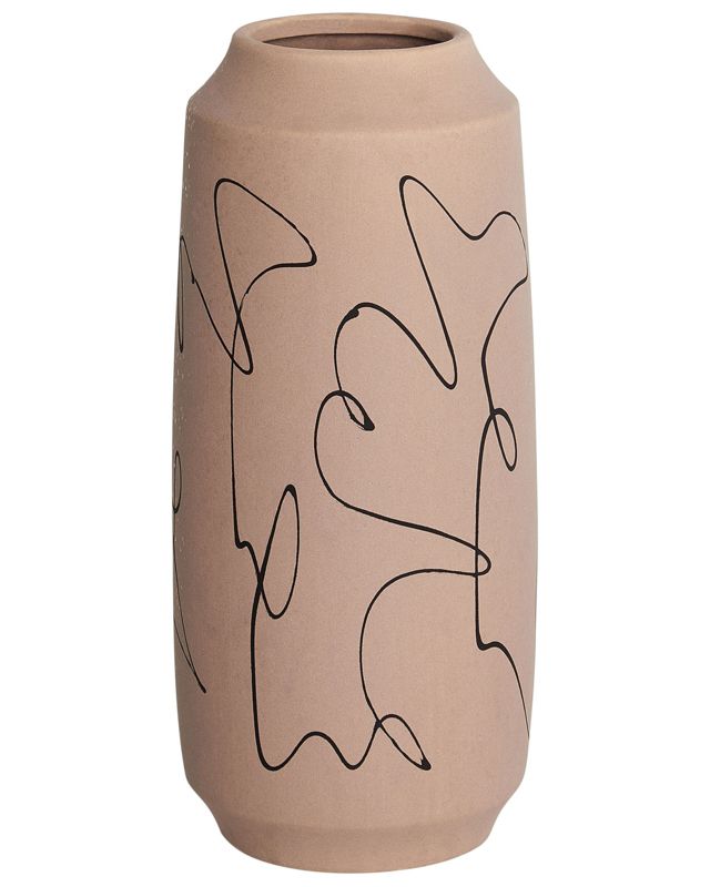Sunfish keramik vase i sandfarve, 1 stk.